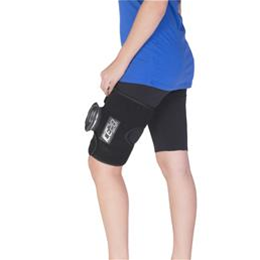 Single Knee Ice Compression Wrap
