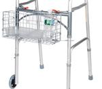 Drive Folding Walker Basket - Drive&#39;s folding basket and liner is compatible with 1&quot; walkers f