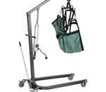 Hydraulic Standard Patient Lift with Six Point Cradle - 6 point cradle design.
Safely raises or lowers individual