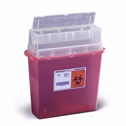 CONTAINER SHARPS 5 QT. RED CONTAINER SHARPS 5 QT. RED