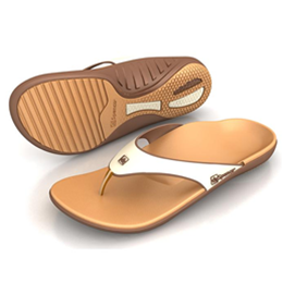 Spenco® Polysorb® Total Support Yumi Sandals, Women's Caramel/Coffee 39-328