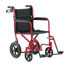Invacare :: Aluminum Transport Chair with 12" Rear Wheels