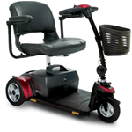 Scooters :: Pride Mobility Products :: Go-Go Elite Traveller® 3-Wheel Scooter