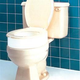 Carex Health Brands :: Raised Toilet Seat Elevator - Standard Carex